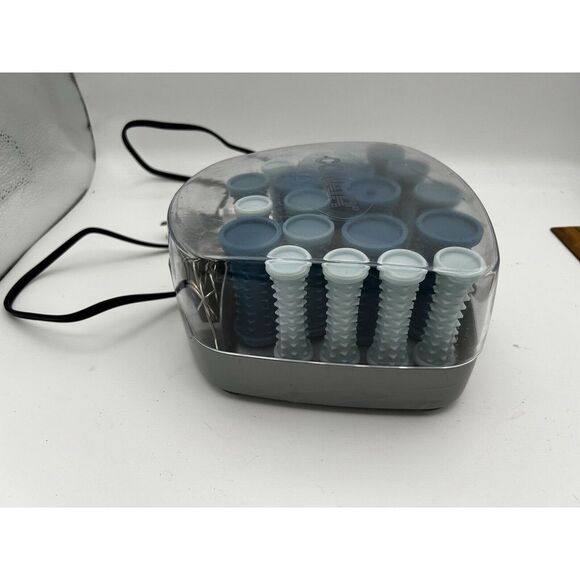 Conair Compact Electric Hot Roller Curler Hair Set 20 Rollers & Clips - Picture 3 of 5
